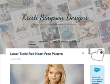Tablet Screenshot of kristisimpson.net